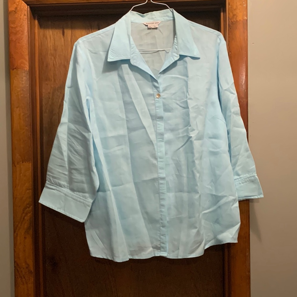 Turquoise Blouse